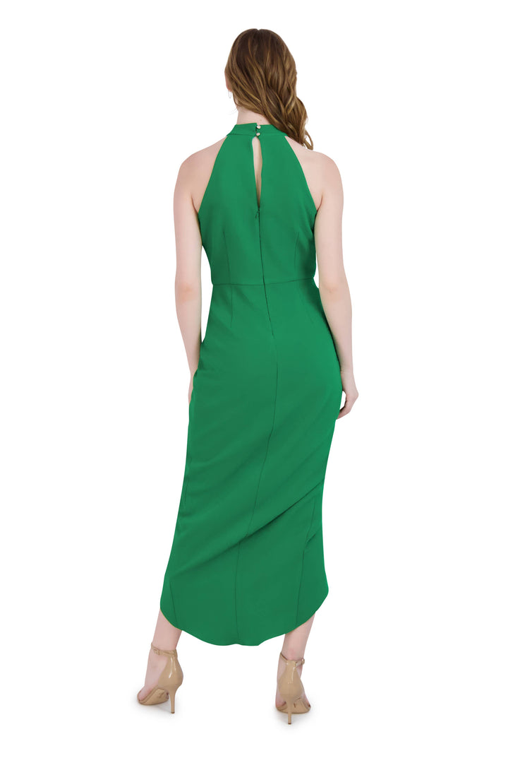 Julia Jordan Knot Neck Maxi Dress