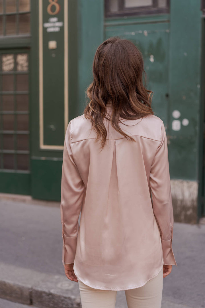 Léa Satin Shirt