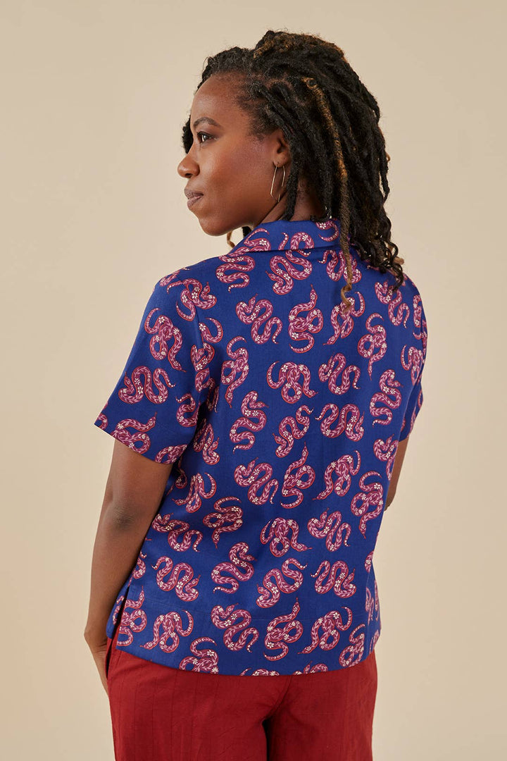 Camp Shirt Rosy Snakes
