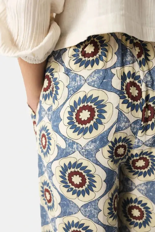 Geometric Pattern Trousers