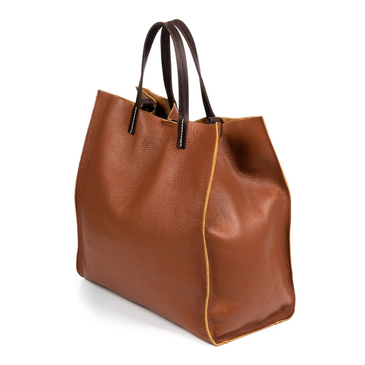 Bianca Dollaro Women's Genuine Leather Shopper Bag