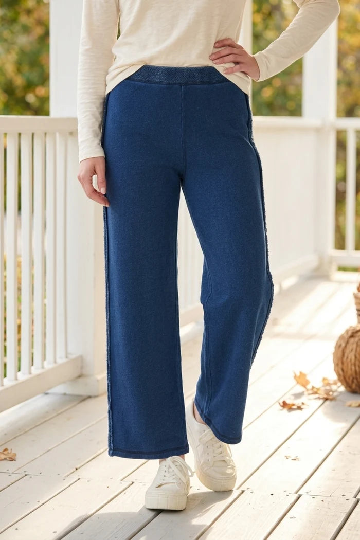 Color Washed Terry Anywhere Pant