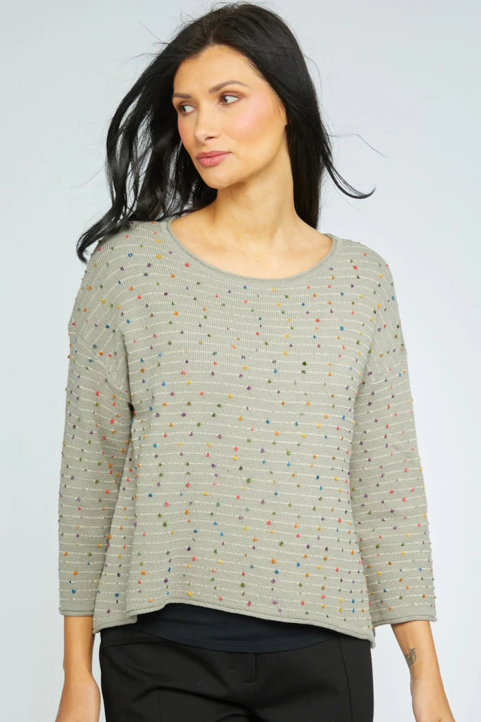 Mini Dot City Lights Pullover