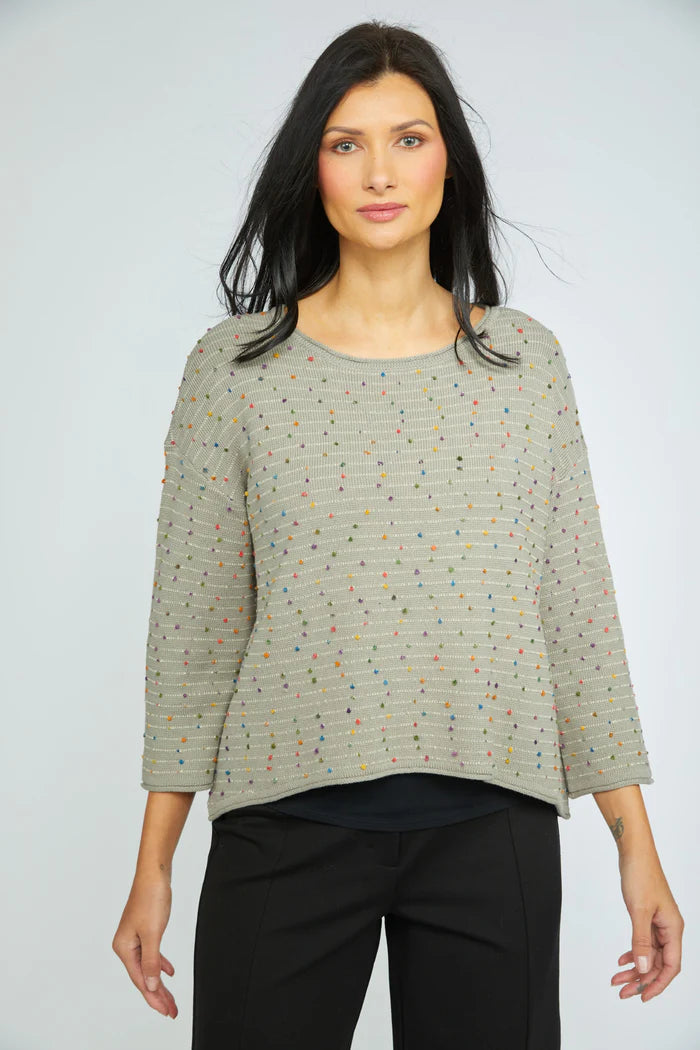 Mini Dot City Lights Pullover