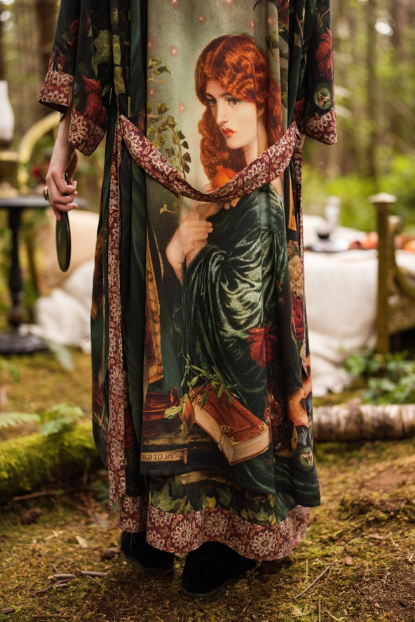 Solstice Opera Duster Kimono Robe ft. Persephone, Moon & Owl