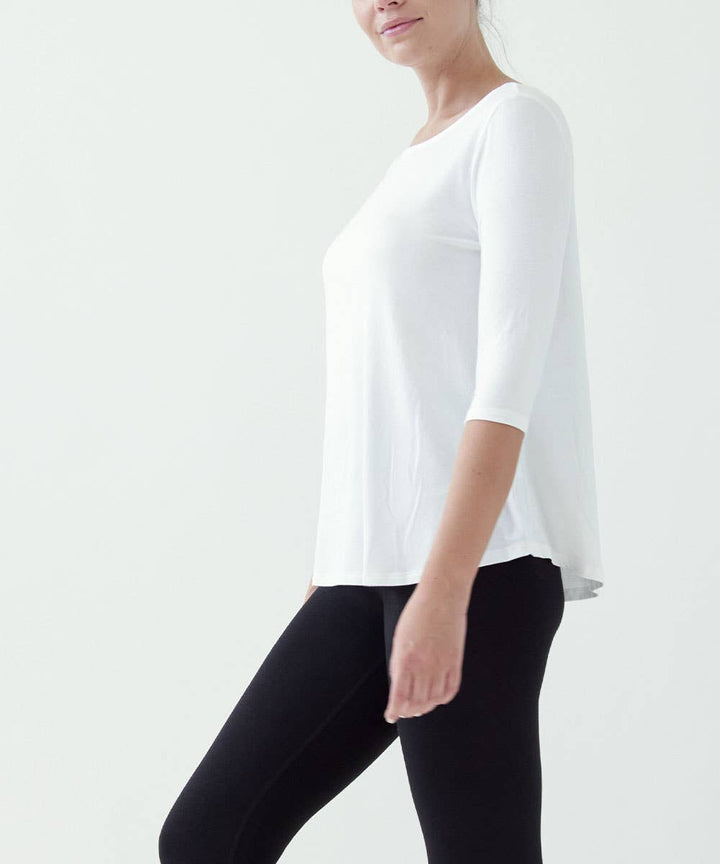 Bamboo Elbow Sleeve Top