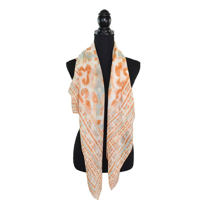 Arnette Medallion Print Square Scarf