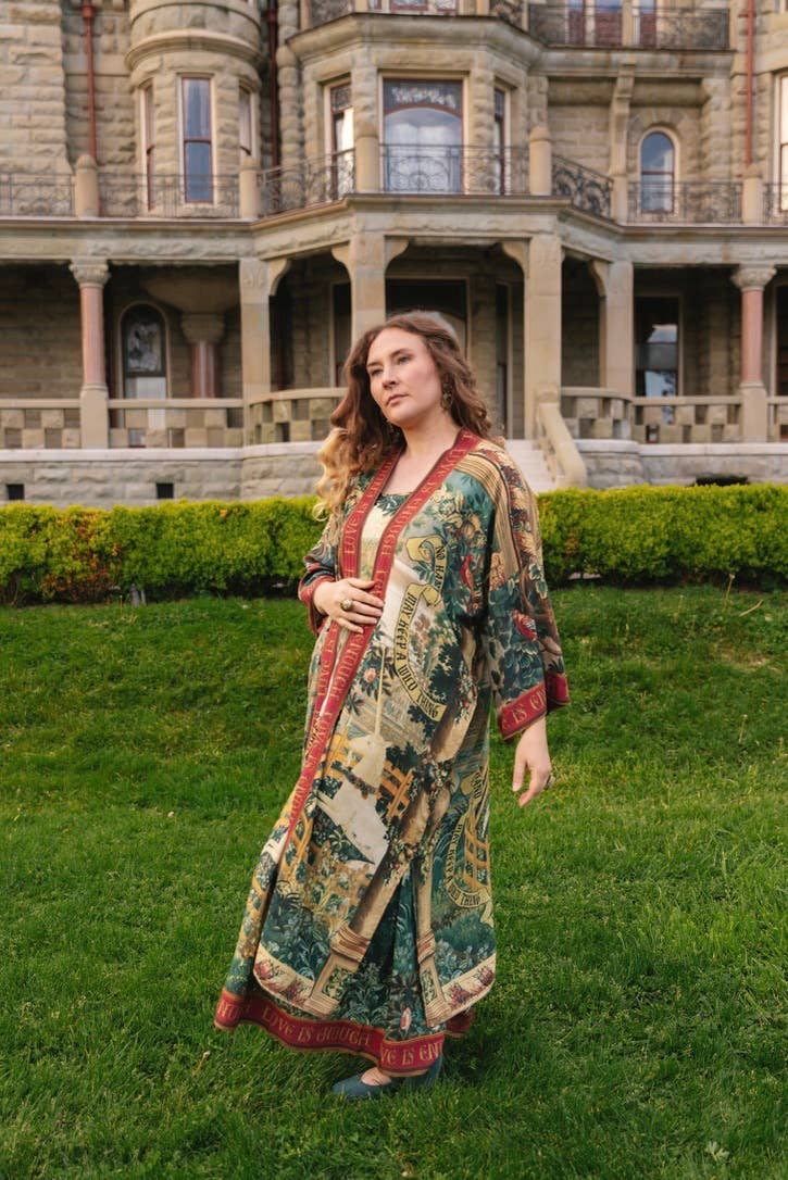 Wildheart Opera Duster Kimono Robe ft. Unicorn & Castle