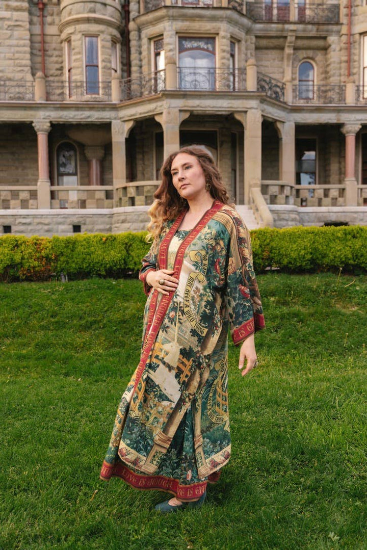 Wildheart Opera Duster Kimono Robe ft. Unicorn & Castle