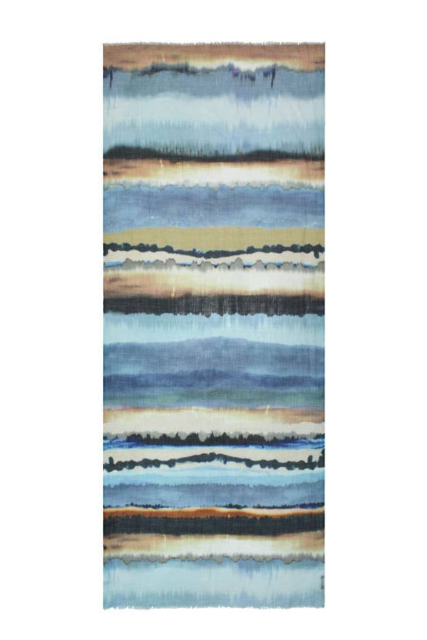 Rivondale Watercolor Stripe Scarf