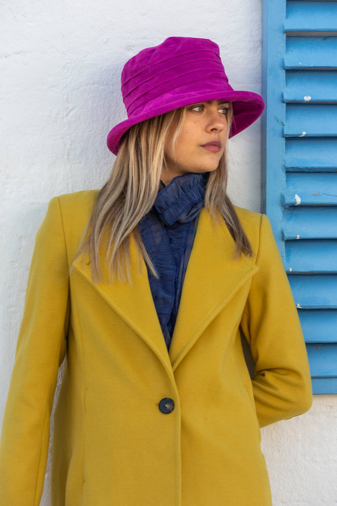 Water Resistant Velour Packable Hat