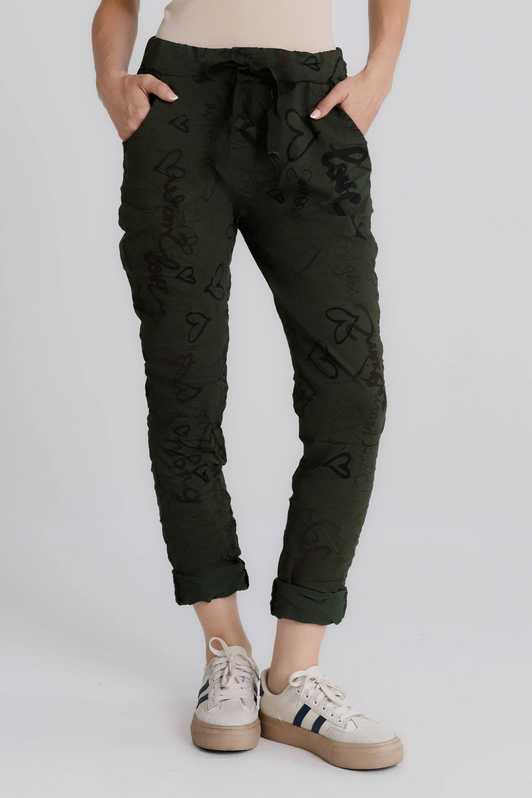 Collins Uplift Stretch Tie Waist Pant