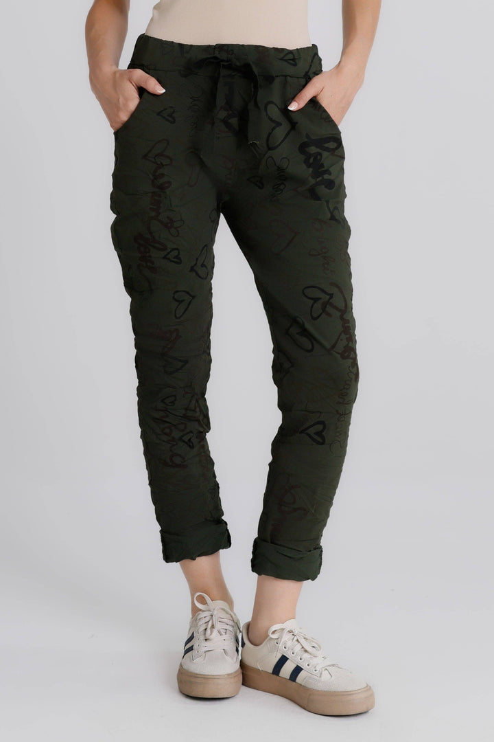 Collins Uplift Stretch Tie Waist Pant