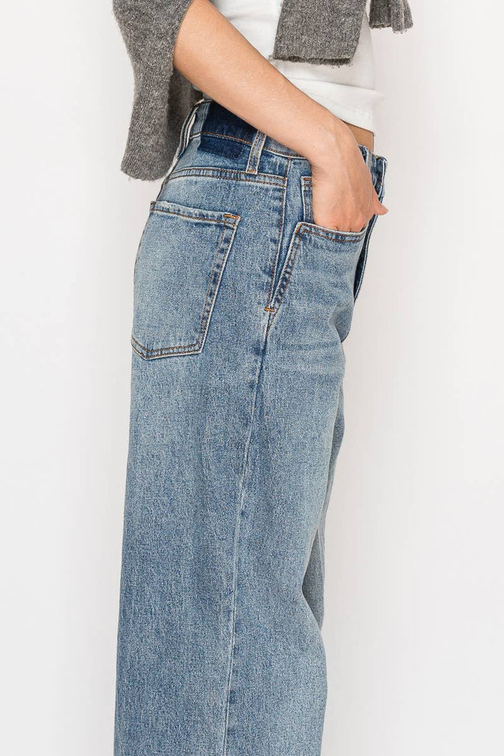 Blue By Artemis Slim Ultra High Rise 90's Straight Jeans