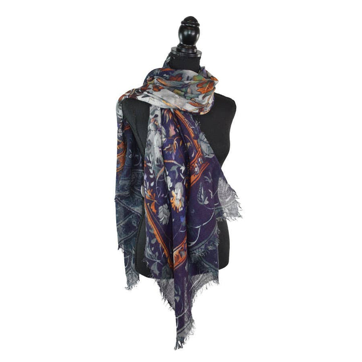 Matilda Vintage-Inspired Floral Scarf