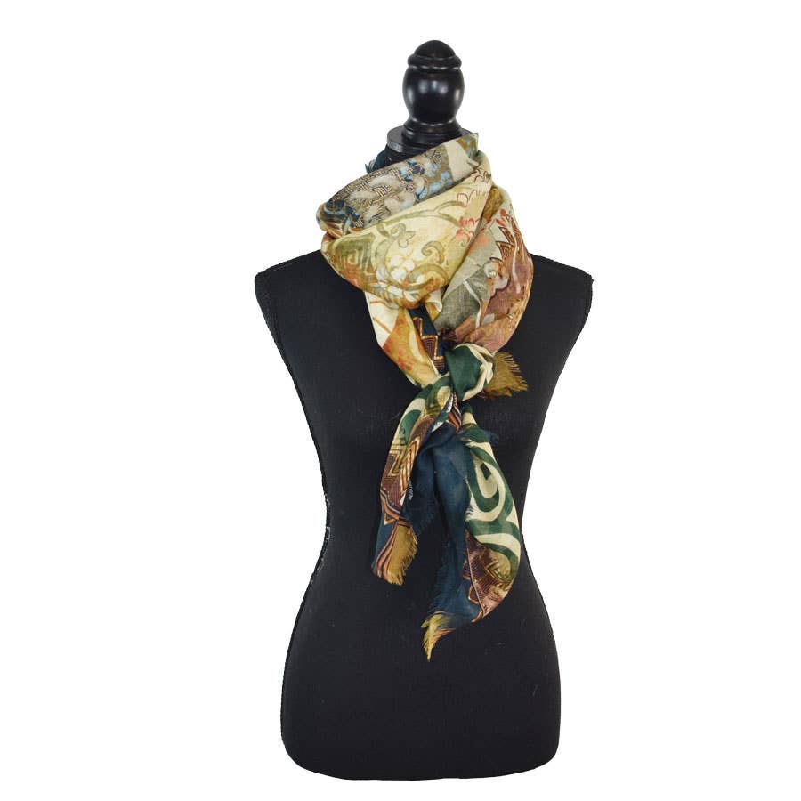 Russo Cashmere Blend Square Scarf