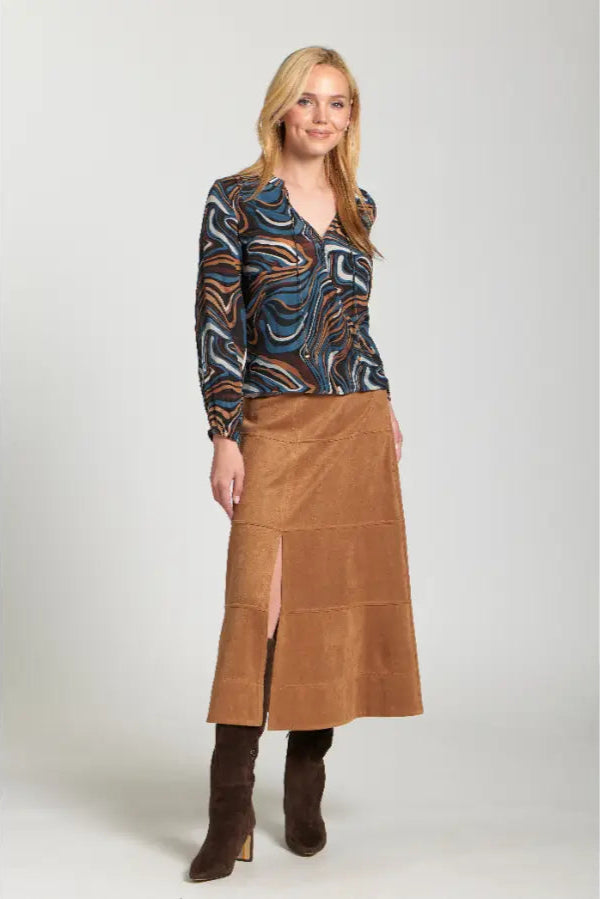 Falling For You Blouse