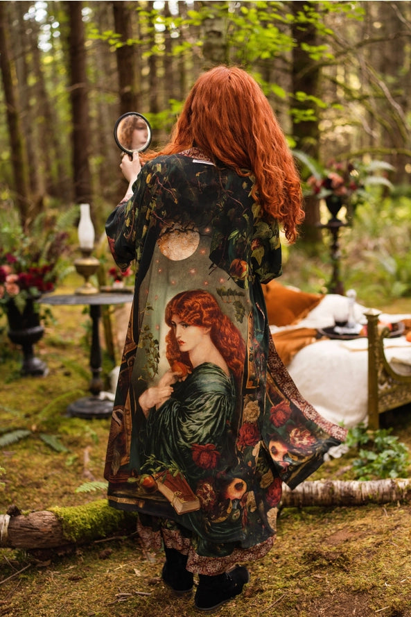 Solstice Opera Duster Kimono Robe ft. Persephone, Moon & Owl