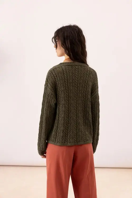 Structured Knit Cardigan