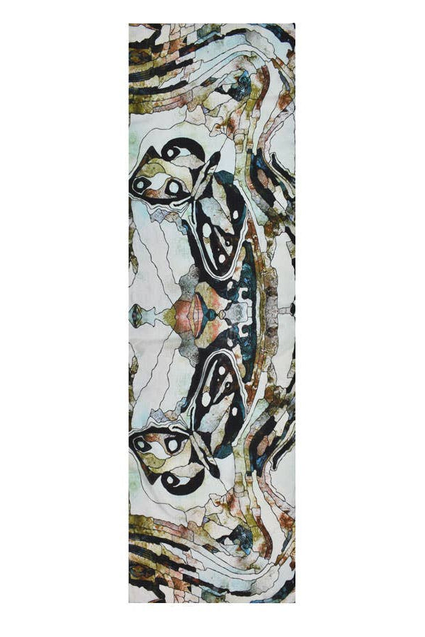 Carreto Butterfly Slik Scarf