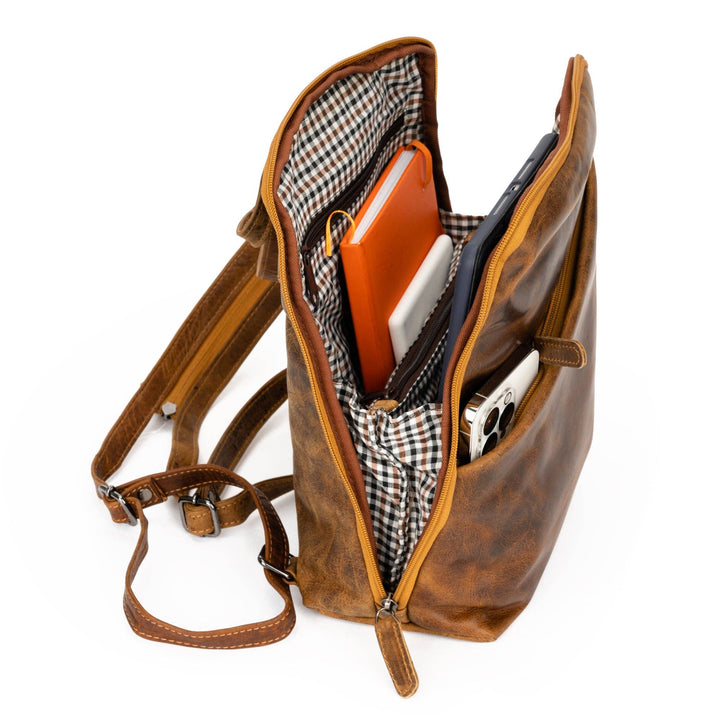 Leather Backpack Claire