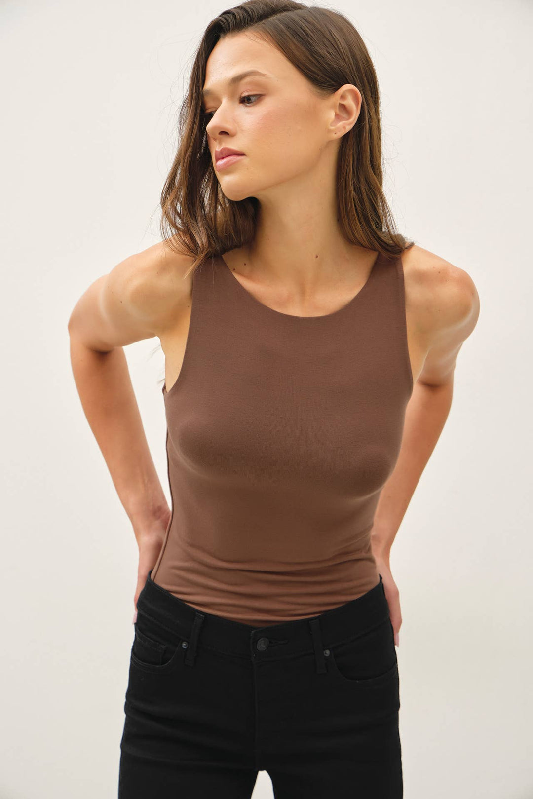 Soft Core Basic Boat Neck Tank