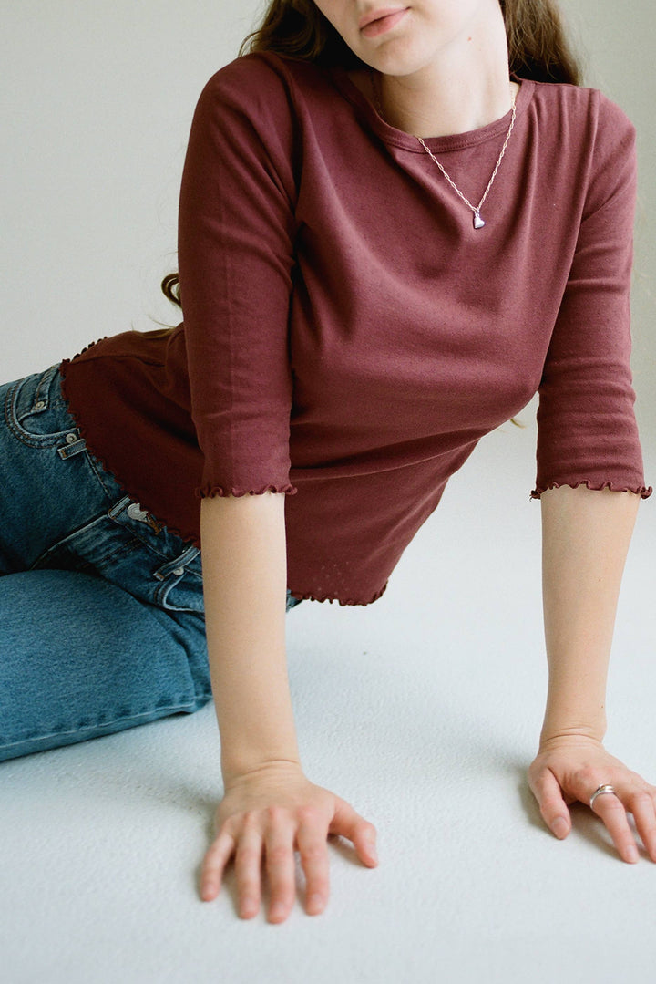 Ballet Pointelle Tee