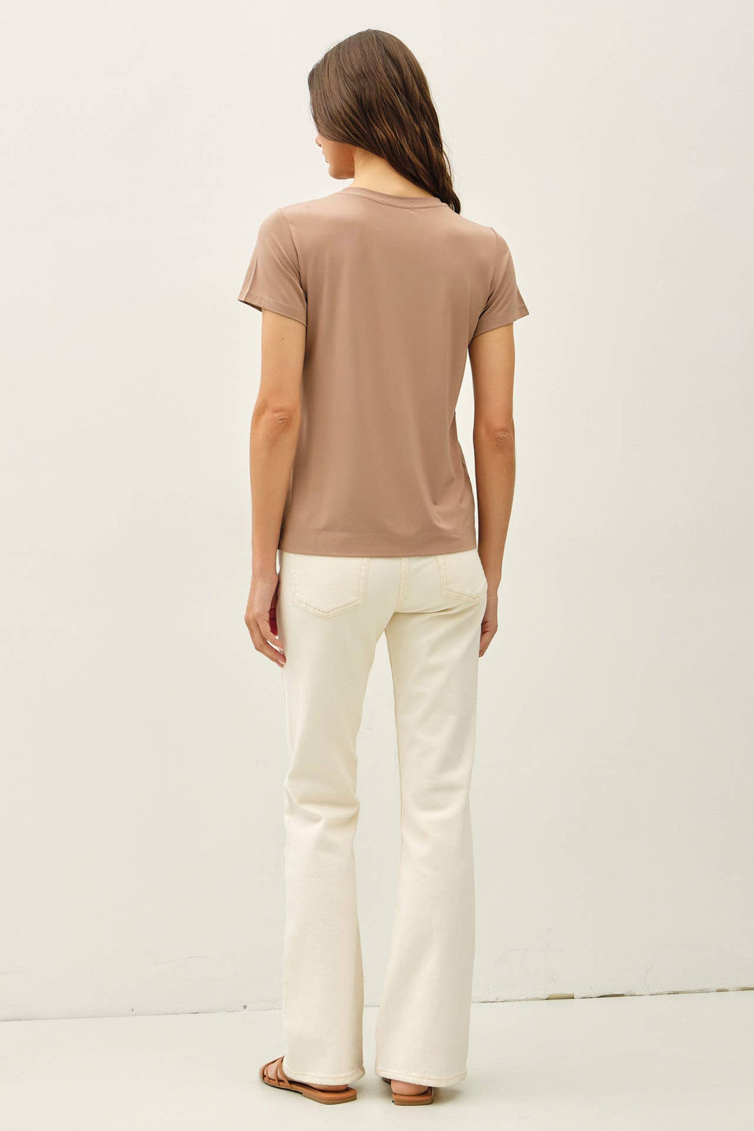 Bamboo/Modal Basic Round Neck T-Shirt