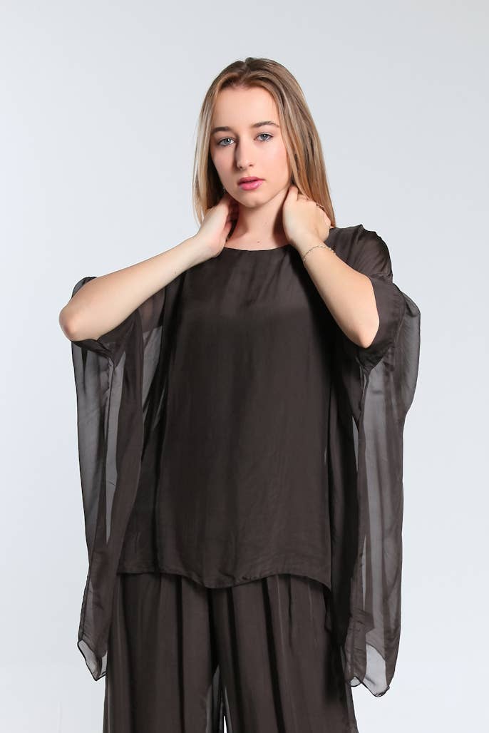 Sofia Silk Kaftan