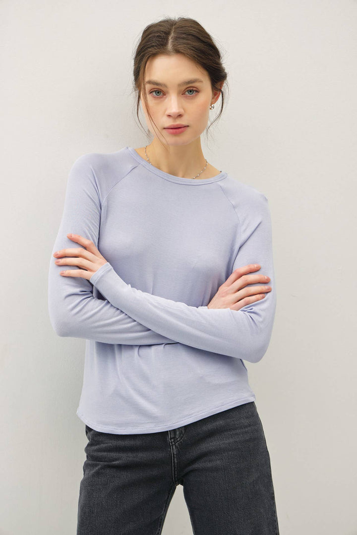 Modal Raglan Sleeve Tee