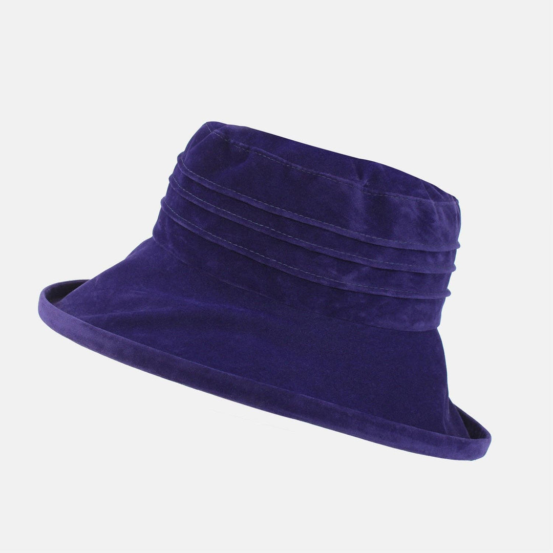 Water Resistant Velour Packable Hat