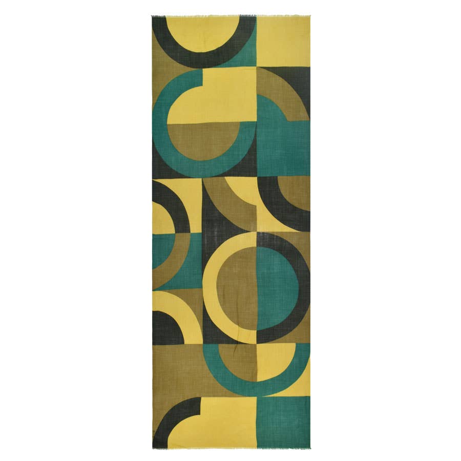 Izumi Geo Colorblock Scarf