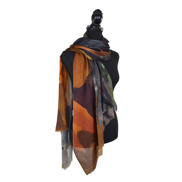 Keller Abstract Painterly Scarf