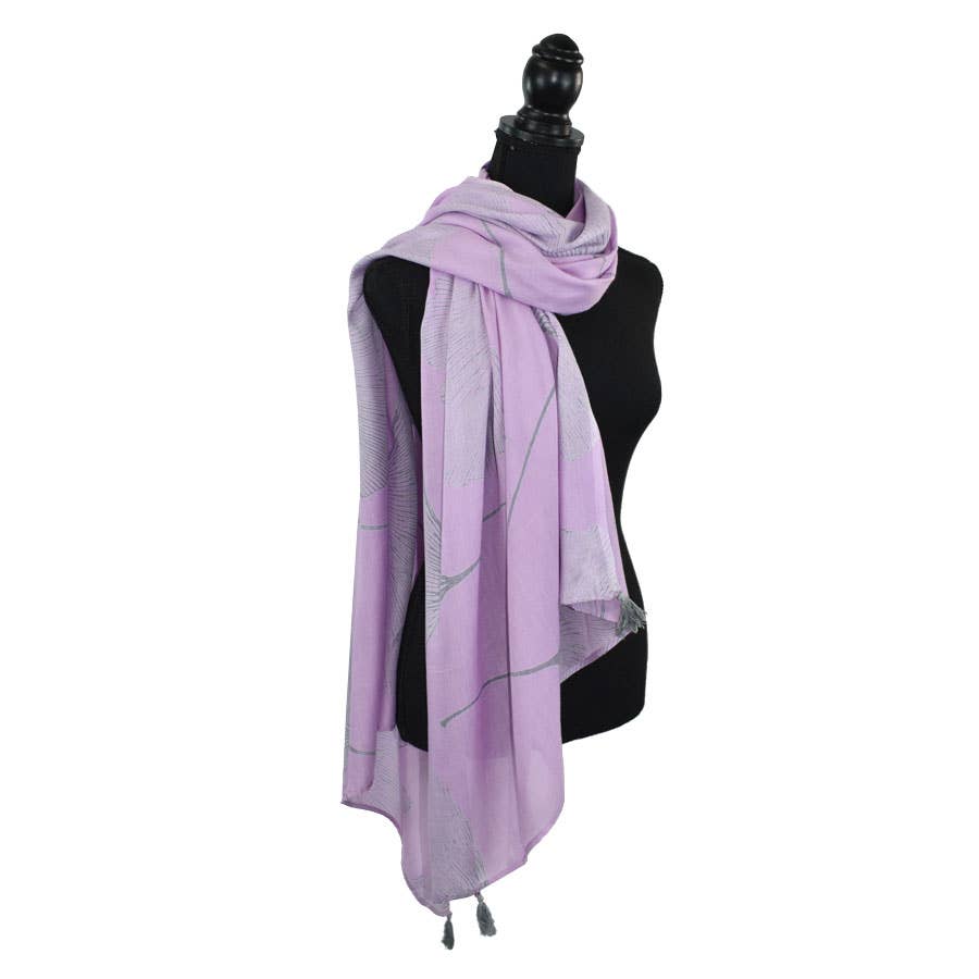 Ginko Floral Scarf