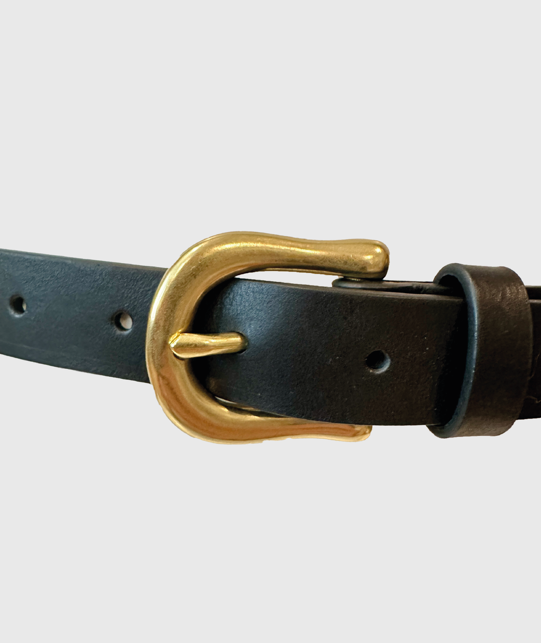 Triumph Belt – Black | Structured Belt | Statement Style