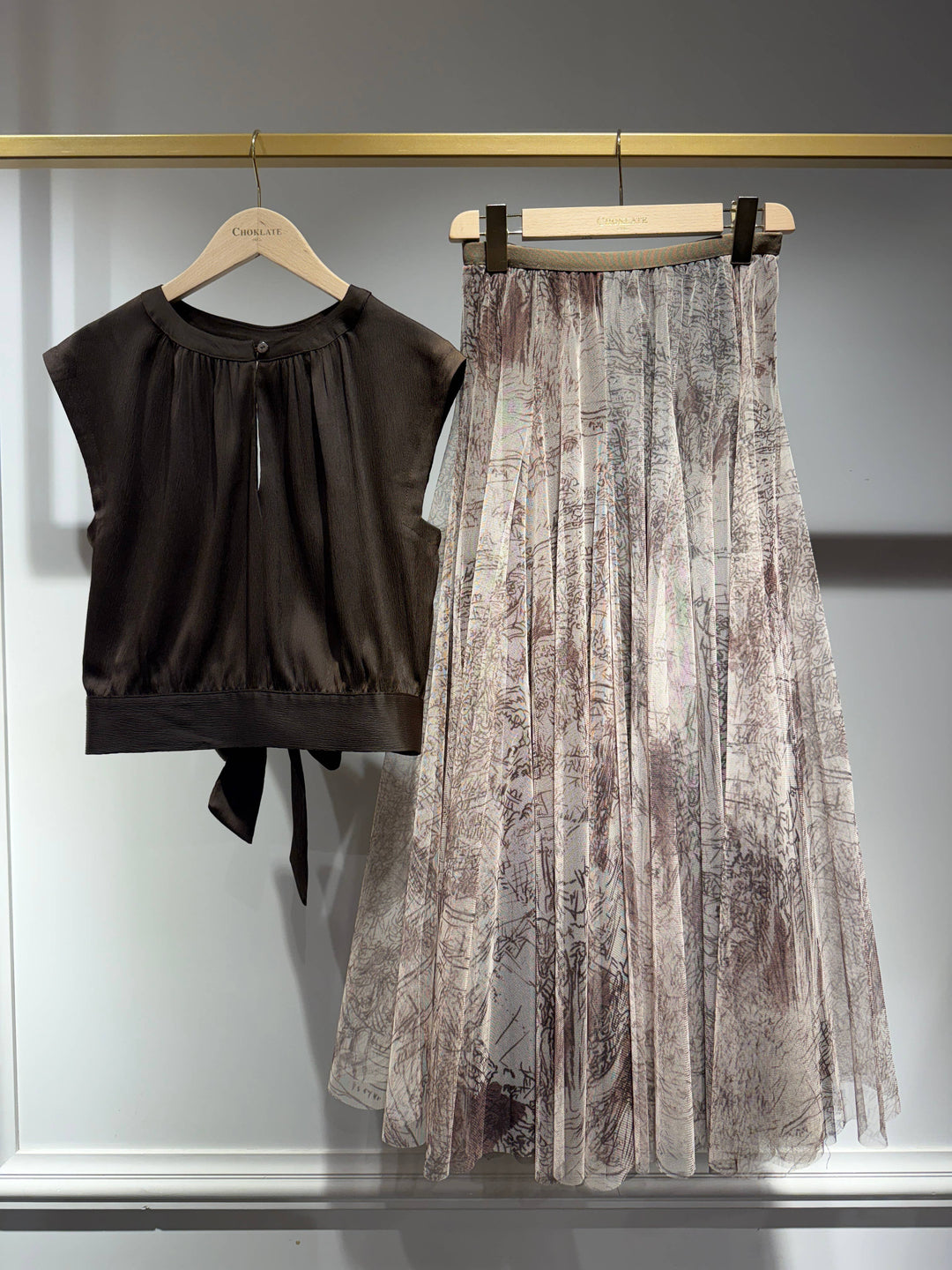 Maguie Back-tie Crop Top