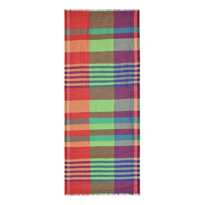 Jeanette Plaid Scarf