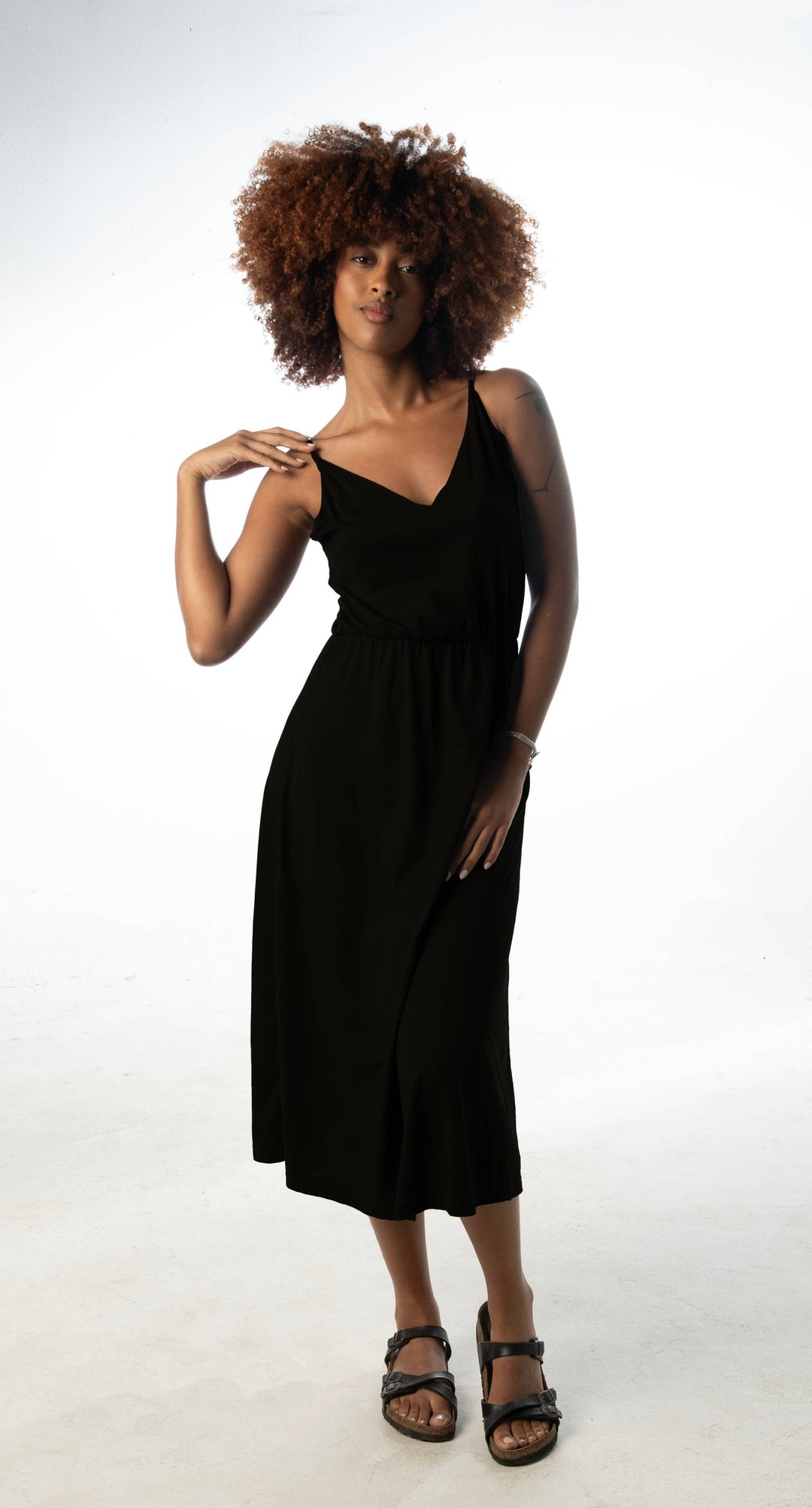 Strappy Modal/Cotton Beach Dress Adlib Clothing Strappy Modal/Cotton Beach Dress Adlib Clothing