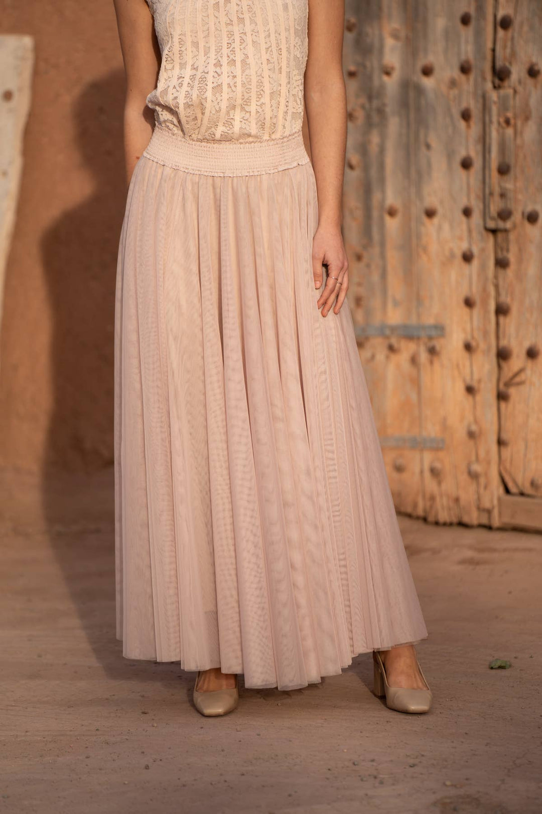 Maria Tulle Maxi Length Skirt