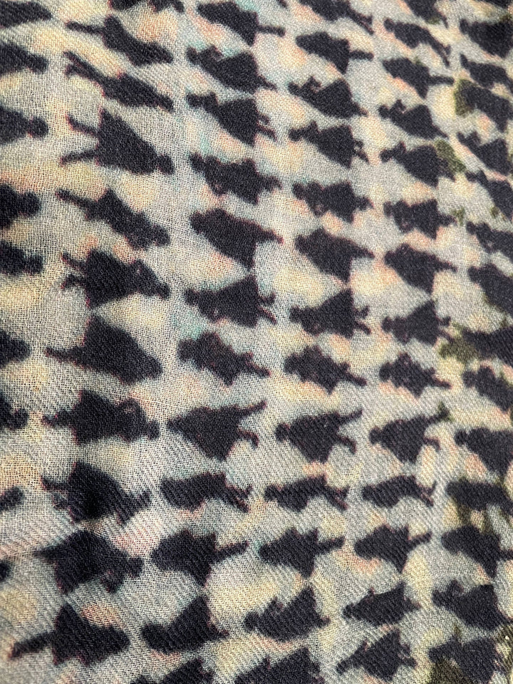 Fashionista Lightweight Pure Silk/Wool Shawl in Fall Colors
