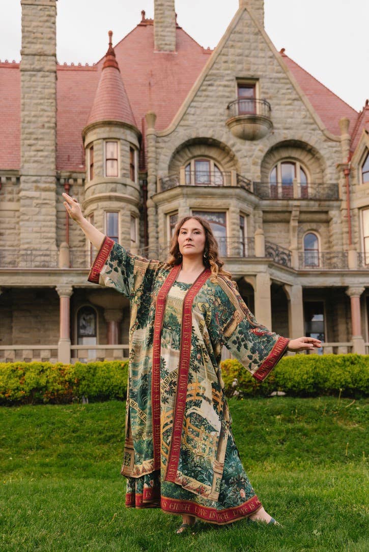 Wildheart Opera Duster Kimono Robe ft. Unicorn & Castle