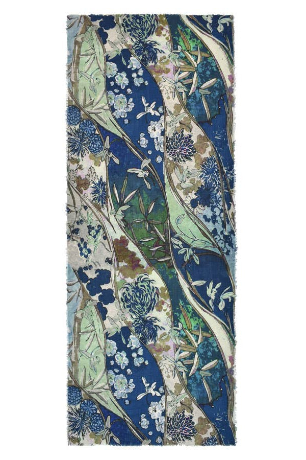 Tyvinia Floral Swirl Scarf