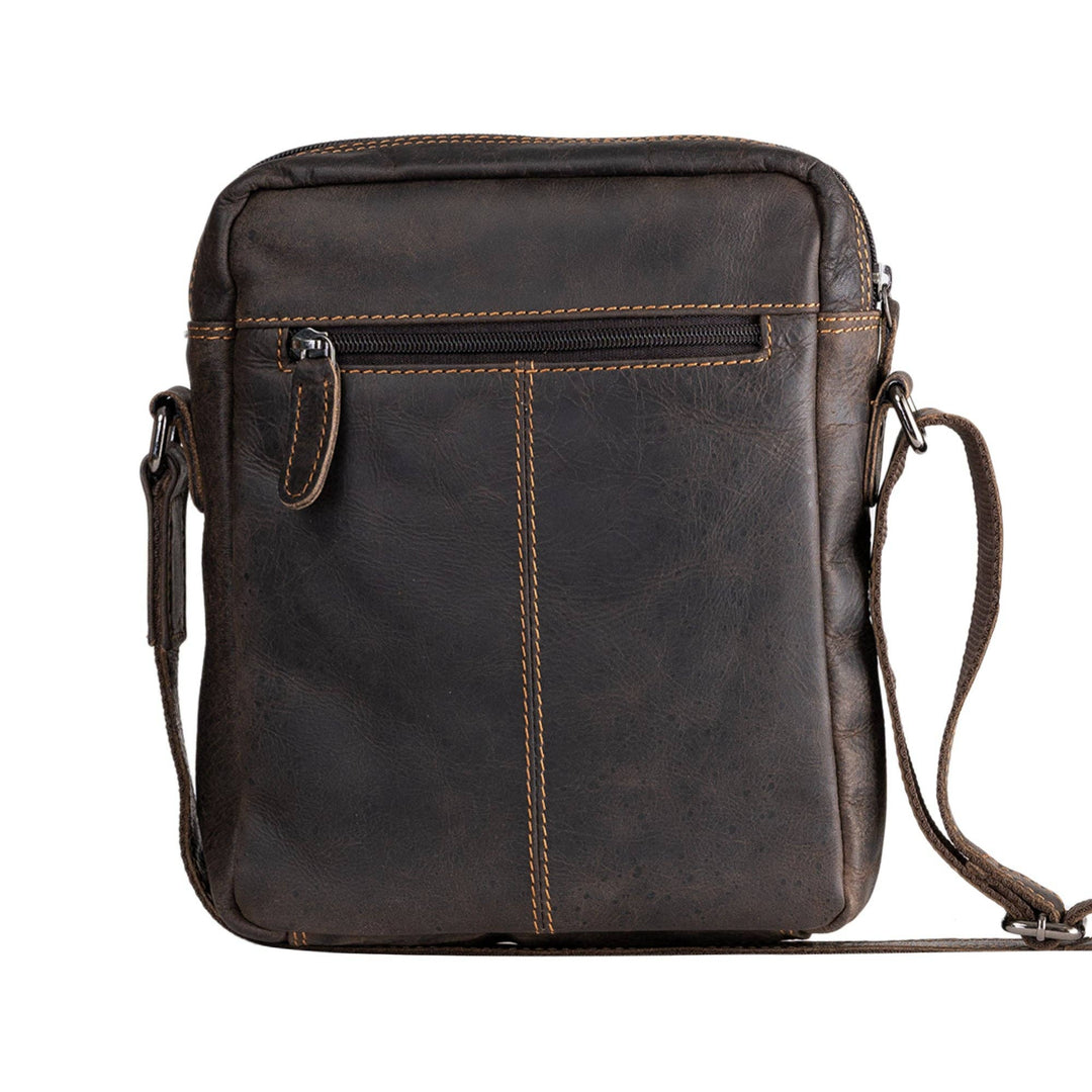 Dallas Leather Shoulder Bag - Unisex