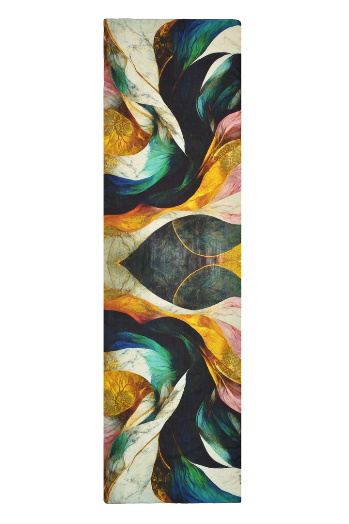 Legacy Abstract Silk Scarf