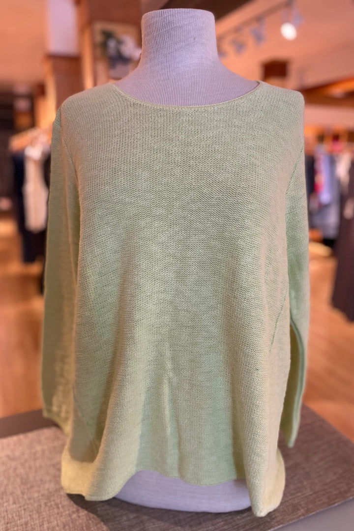 The Ultimate Cotton Sweater - Hi Low Slub Crew