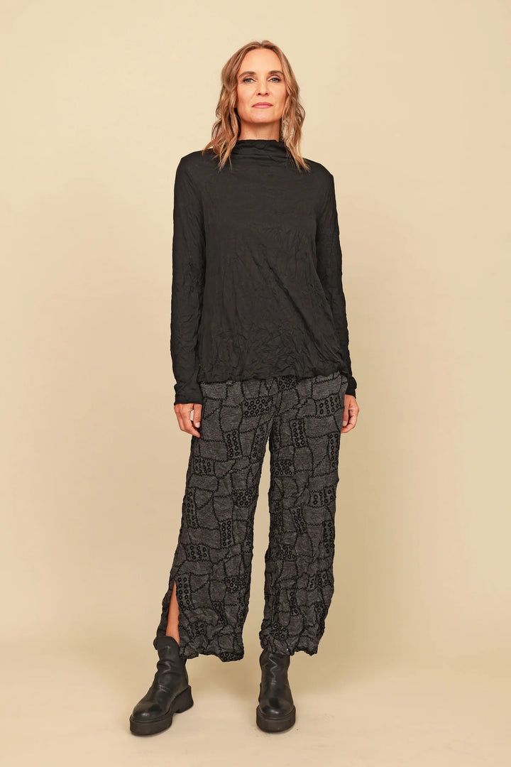 Brylee Mock Neck Top