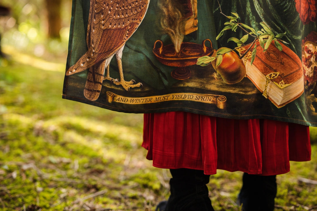Solstice Opera Duster Kimono Robe ft. Persephone, Moon & Owl