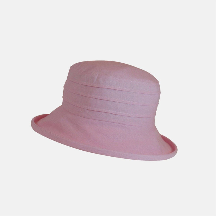 Small Brim, Packable Linen Sun Hat