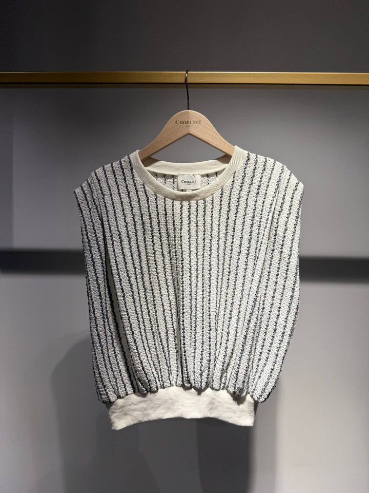 Casual Knit T-Shirt