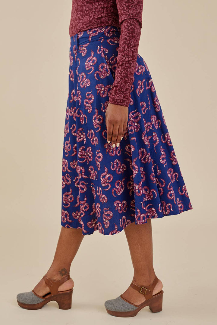 Emma Skirt Rosy Snakes
